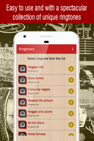 reggae ringtones for phone Screenshot 1