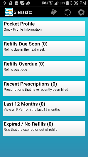 Siena's Rx Screenshot 1