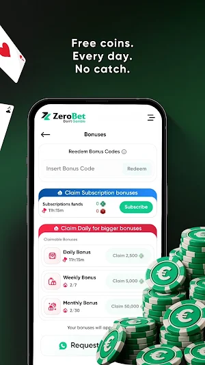 ZeroBet: Social Casino Games Screenshot 2