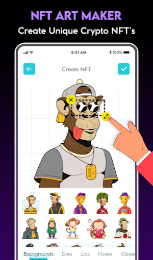 NFT art creator unipixel Screenshot 0