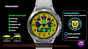 JW054 jwstudio watchface Screenshot 2