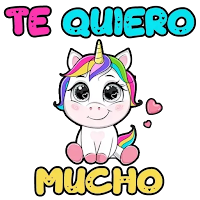 Buenos dias y Amor Pegatinas