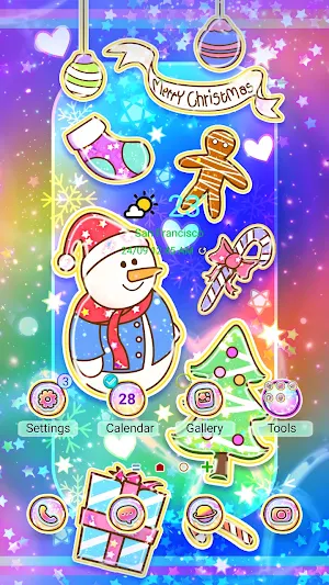 Lovely Christmas - Wallpaper Screenshot 0