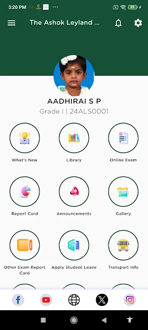 The Ashok Leyland School Screenshot 2
