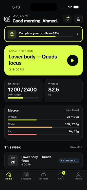 Train With Omar Screenshot 0