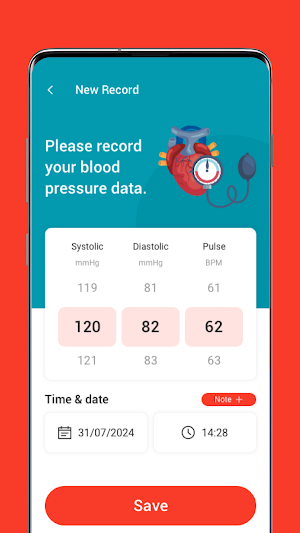 Systolic Scribe BP Screenshot 0