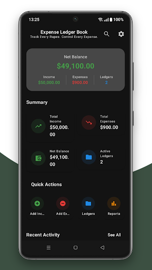 Expense Ledger Book Screenshot 0