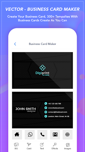 Vector : Poster Maker,Logo And Business Card Maker Screenshot 2