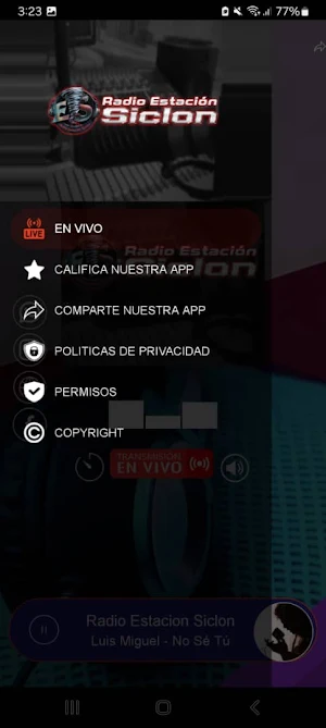Radio Estación Siclon Screenshot 2