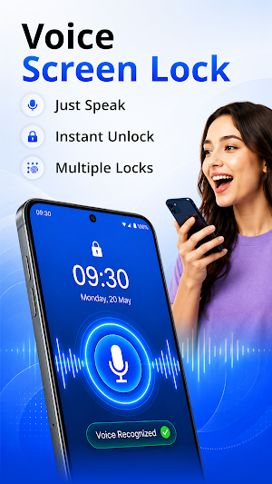 Voice Lock - Speak to Unlock Screenshot 0