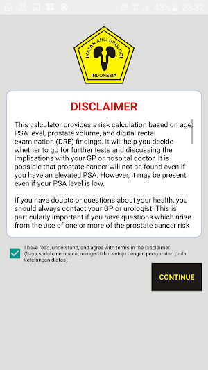 IPCRC (Prostate Ca Calculator) Screenshot 1