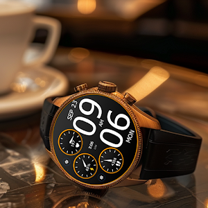 Key WF45 Digital Watch Face Screenshot 3