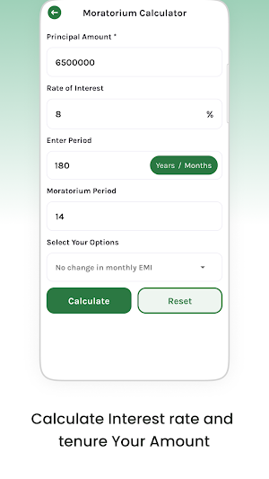 CashLoan - EMI Loan Calculator Screenshot 1