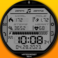 Digital sports watch