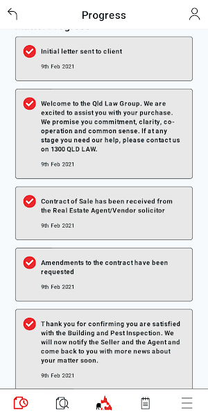QLD Law Group Screenshot 2