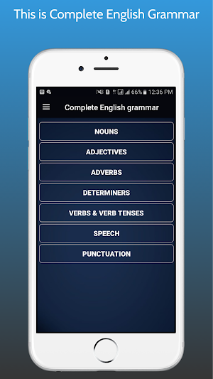 Complete English grammar, speaking & Tenses Screenshot 0