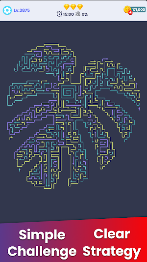 Amaze Flow: Relax Puzzle Game Screenshot 0