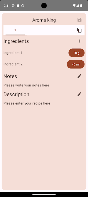 Cook Log Screenshot 2