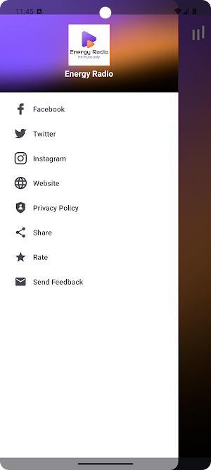 Energy Radio Screenshot 2