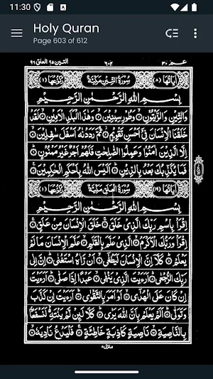 Quran 15 lines: Hefzi Quran Screenshot 2