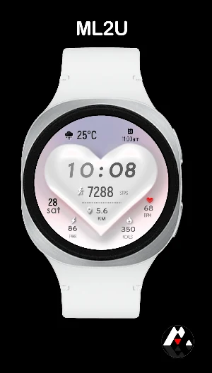 ML2U 388 Heart Glow Digital Screenshot 0