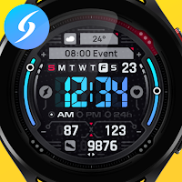 SH045 Watch Face, WearOS watch