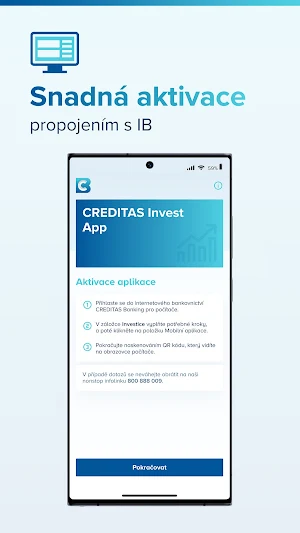 CREDITAS Invest App Screenshot 0