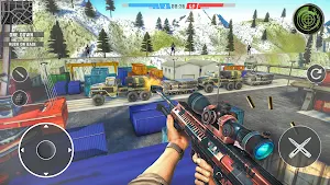 FPS Shooting Offline Gun Games Screenshot 0
