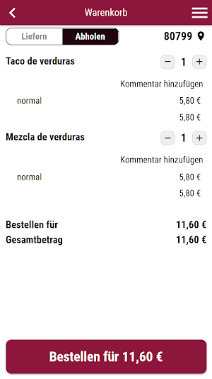 Bar-Tapas München Screenshot 1