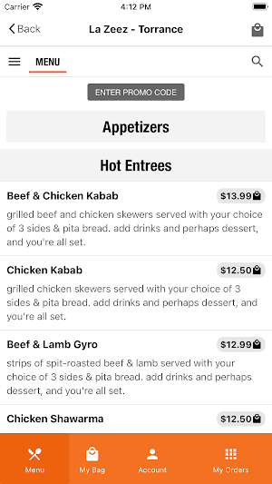 Food on Wheel Screenshot 3