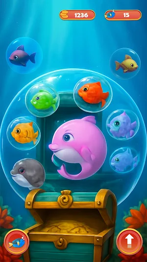 Merge Fish Mania: Ocean Puzzle Screenshot 2