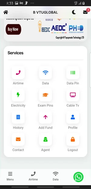 B VTUGLOBAL Screenshot 2