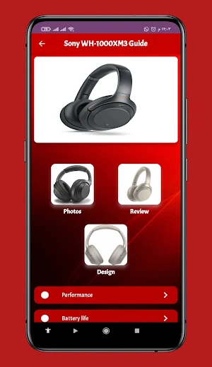 Sony WH-1000XM3 Guide Screenshot 1