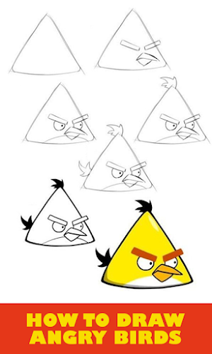 How to draw Angry Birds Screenshot 2