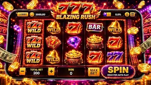 777 blazing rush :Casino Screenshot 2