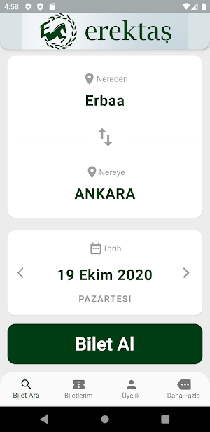 Erektaş Turizm Screenshot 0