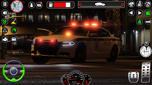 US Police Car Parking Sim 3D Screenshot 0
