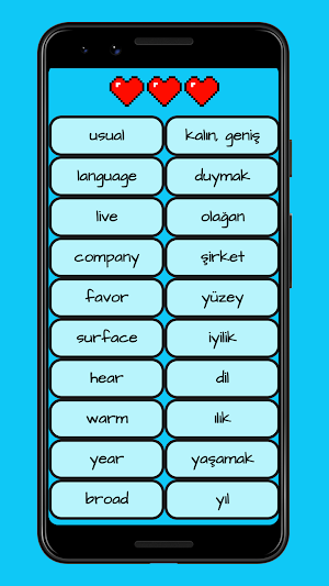 ingMatch - İngilizce Kelime Eş Screenshot 1