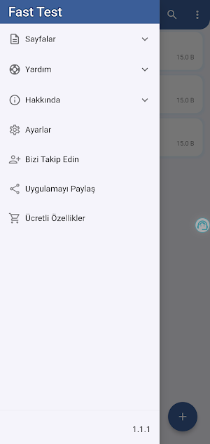 Fast Test Screenshot 1