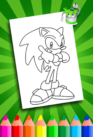 Soni Coloring Boom Hedgehogs Screenshot 2