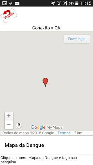 Mapa da Dengue Screenshot 1