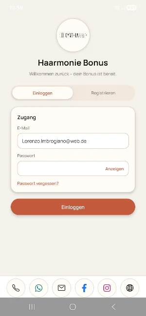 Haarmonie App Screenshot 0