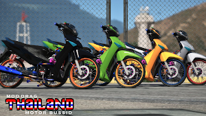 Mod Drag Thailand Motor Bussid Screenshot 0