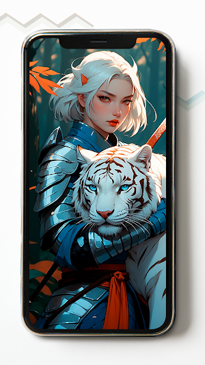 Samurai Woman HD Wallpapers Screenshot 0