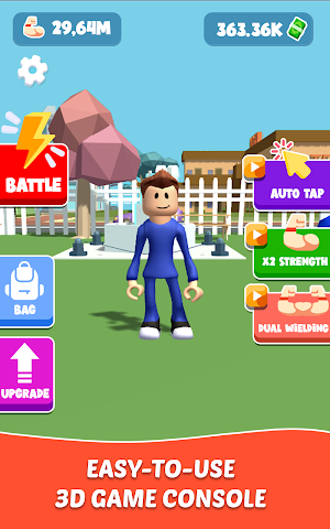 Giant Lift Heroes Idle Workout Screenshot 1