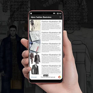 Mens Fashion Illustration Screenshot 3
