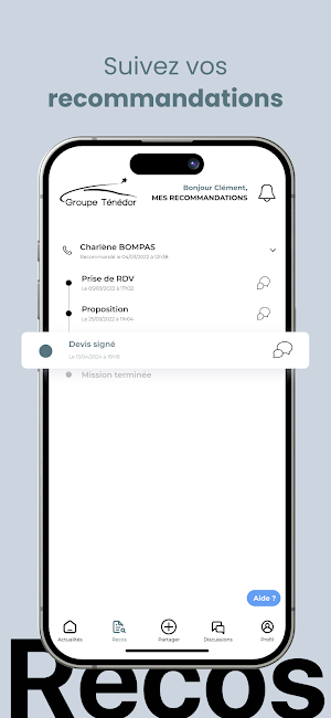 Groupe Ténédor Screenshot 2