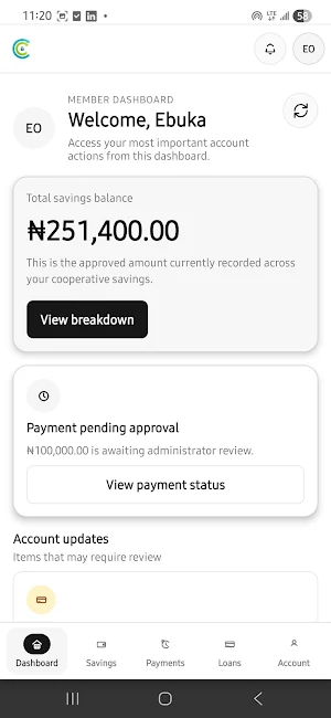 CoopManager Screenshot 1