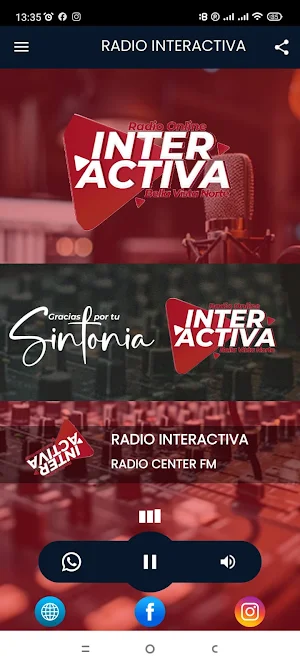 Radio Interactiva Online Screenshot 1