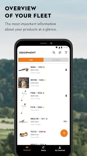STIHL connected US Screenshot 2